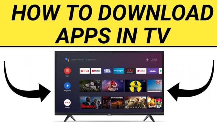 add apps on sharp smart tv